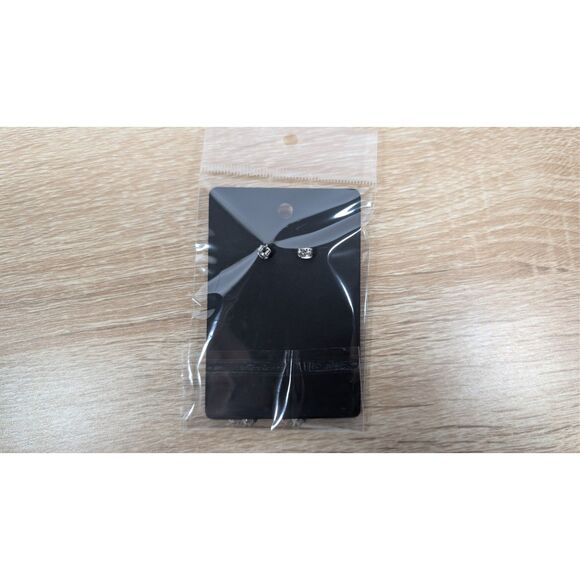 Silver Rhinestone Statement Dangle Earrings – Sparkly Crystal Long Drop Earrings - Picture 2 of 2